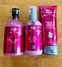 3 Hard Candy Sexy Delish Body Scrub, Body Lotion & Bath Salts