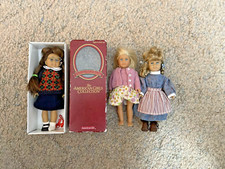 American Girl Doll 6 Historical Mini Doll Sizes and Clothes: Lot of 3