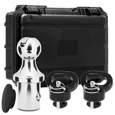 60618 Puck System Gooseneck Hitch Ball Kit, Gooseneck Ball with Box for Truck...