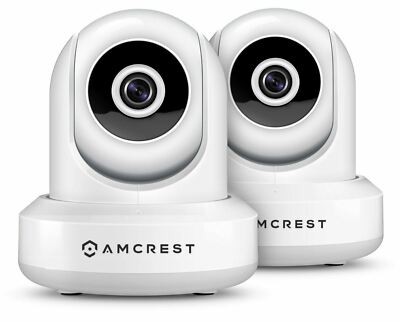 Amcrest 2-Pack 1080P HD WiFi Security IP Camera Wireless