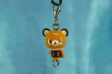 Kodansha Epoch Sanrio Tenorikuma Mini Charm Zipper Pull Figure Maple kun