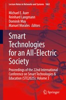 Michael E. Auer (U. A.) | Smart Technologies For An All-Electric Society | Buch