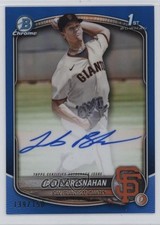 2025 Bowman Chrome Prospect Blue Refractor 139/150 Jacob Bresnahan #CPA-JBR Auto