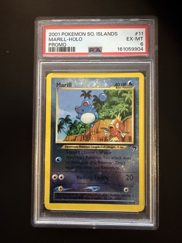 Marill graded PSA 6 for sale on eBay