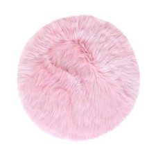 12 inches Mini Faux Fur Sheepskin Rugs,Fluffy Living Room Carpet Mini Small