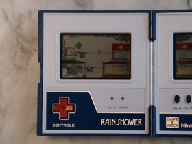 Rare FRENCH Version BOXED Rain Shower NINTENDO Game & Watch VINTAGE 1983 JI21