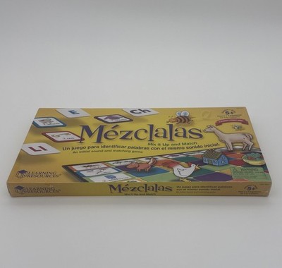 Mezclalas Spanish Literacy Game Age 5+ Learning Resources LER 1064 - NEW Sealed 