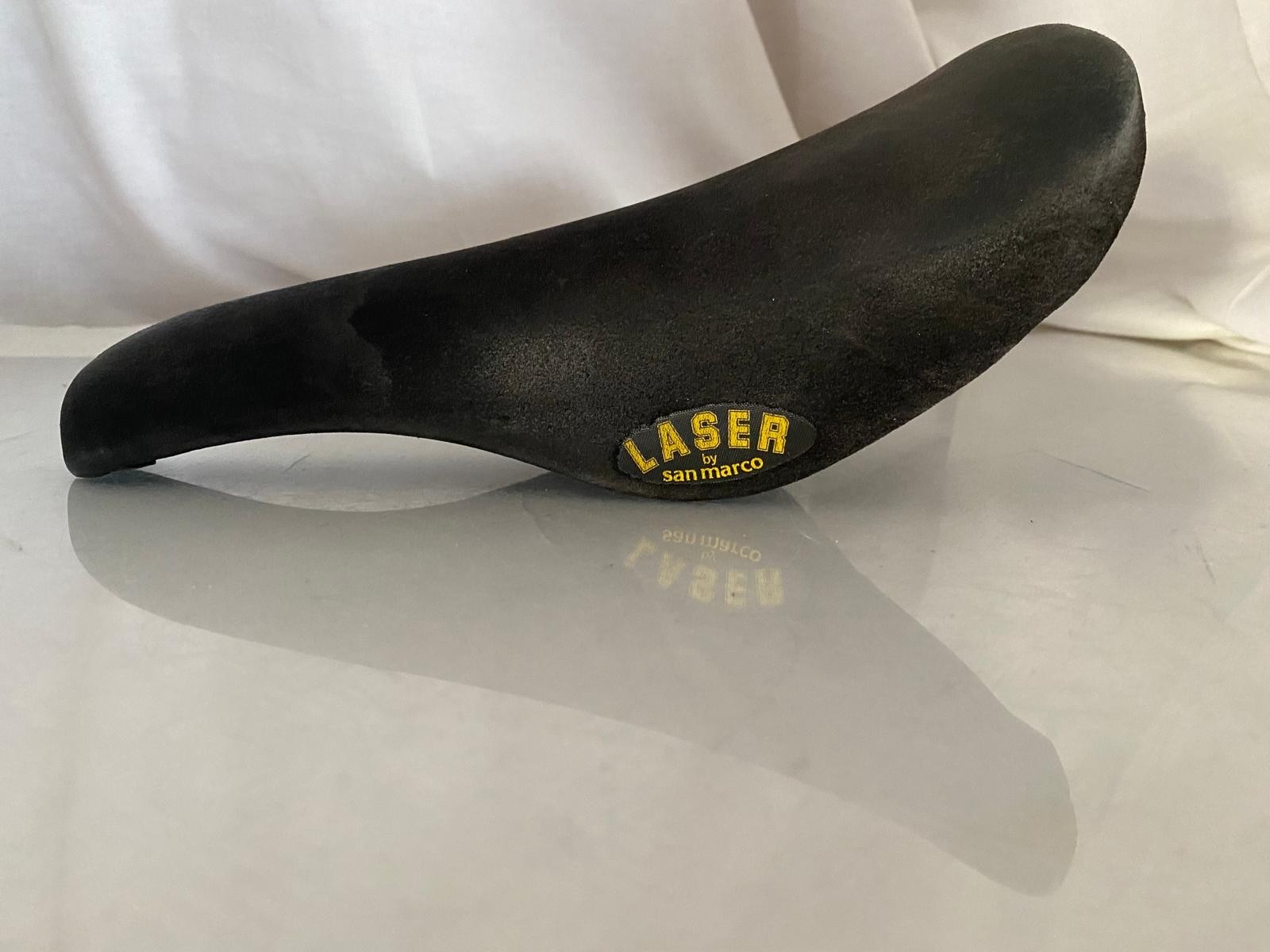 Laser San Marco Suede Leather Saddle Campagnolo Colnago Legnano Bianchi De Rosa 