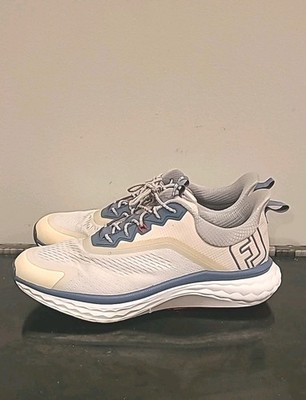  Men's FootJoy Quantum Spikeless Golf Shoes Size 9.5 Medium- Style #56989
