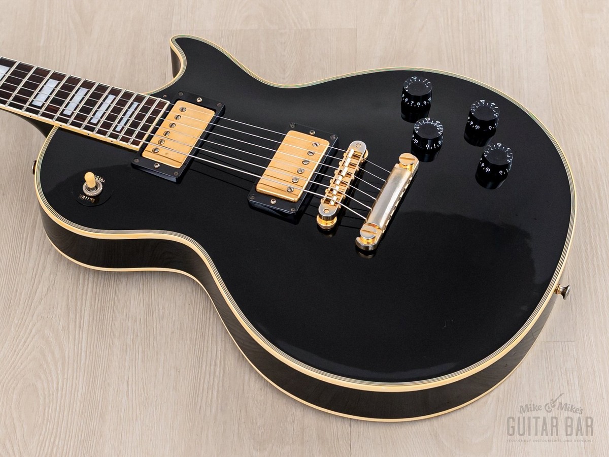 1990 Orville by Gibson Les Paul Custom Black Beauty LPC-EB w/ 490