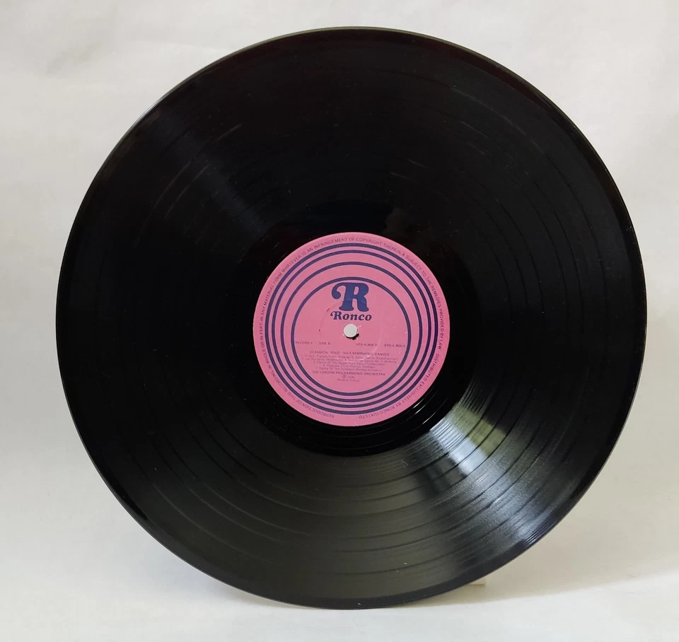 Classical Gold Vol. 4 - Romantic Harmonies/Symphonic Dances - Music Vinyl Record - Image 4 of 4
