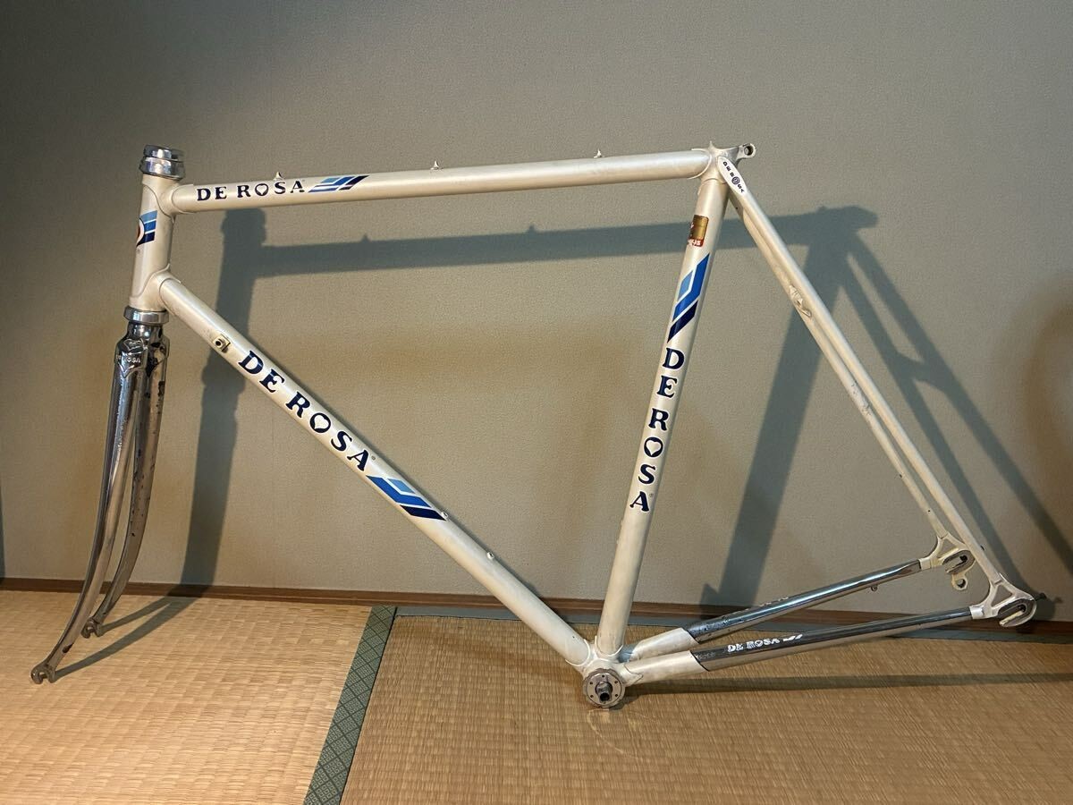 c*6様 De Rosa Professional SLX 80s フレーム De Rosa Professional SLX 1988 C-Record 56cm - Cicli Berlinetta