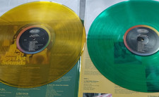 Rare SEALED Beach Boys Pet Sounds Mono/Stereo 2 LP Color Yellow/Green.