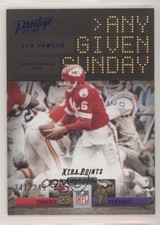 2021 Panini Prestige Any Given Sunday Xtra Points Blue /249 Len Dawson HOF 0hk3
