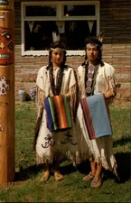 Indian Maidens location unknown ~ postcard sku215