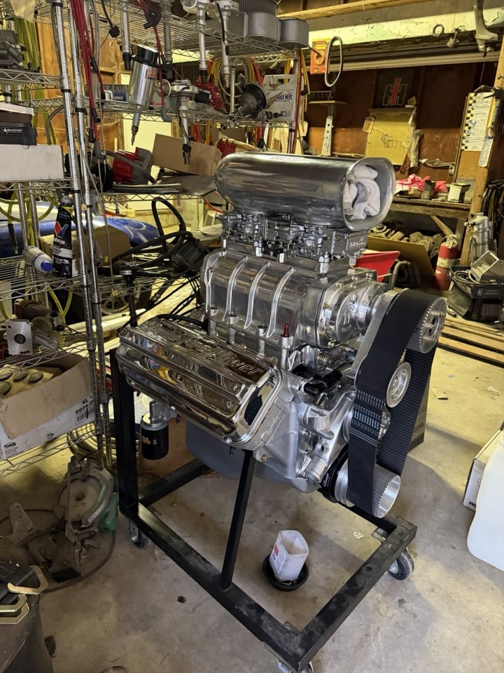 392 Blown Hemi Engine 600hp Carbs To Pan | eBay