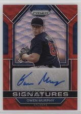 2023 Panini Prizm Signatures Ruby Wave Prizm Owen Murphy #SIG-OM Auto 2q9