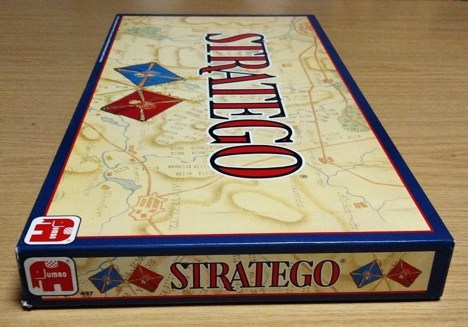 Strategiespiel: STRATEGO. Erobere die gegnerische Fahne.Spiel aus 1987 von Jumbo - Bild 2 von 4