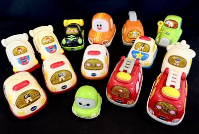 Lot VTech Go Go Smart Wheels Lot Airplane Fire Truck race Tractor 13 Toy Sounds