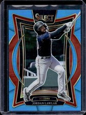 2025 Panini Select Jordan Lawlar Concourse Light Blue Prizm #/199 Diamondbacks
