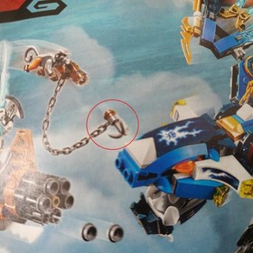 LEGO Ninjago 70602 Jay's Elemental Dragon Incomplete Instructions 15x11x2in Size