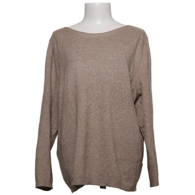 Cecil, Strickpullover, Größe: 2XL, Beige, Einfarbig, Feinstrick, Damen #8sJ