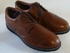 Propet Mens Grisham Lace Up Casual Dress Shoe MDX002L brown size 14 5E