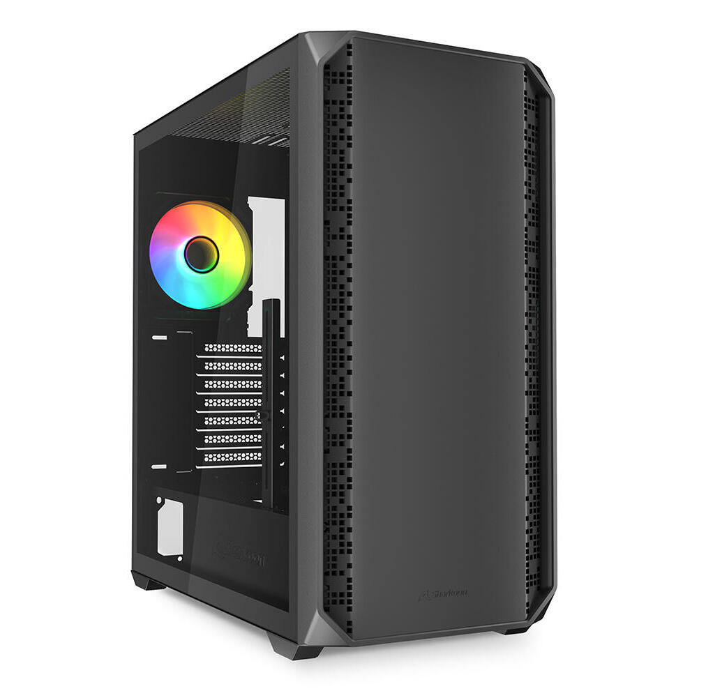 Sharkoon PC Gehuse AK2 RGB Черный ATX schwarz 12490₽