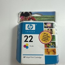 HP 22 C9352AN140 Ink Cartridge - Tri-Color Exp May 2007