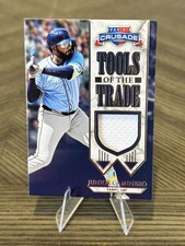 2025 Panini Crusade Junior Caminero #TTS-JCR Tools of The Trade Relic Tampa Bay