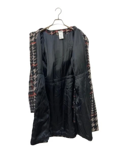 Abrigo de lana SONIA RYKIEL negro x gris Foto 3 de 4