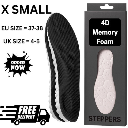 Steppers 4D Memory Foam Ortheseneinlagen für Fersen- & Plantarfasziitis Schmerzen - Bild 11 von 16