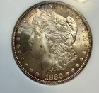 1880-S Morgan Silver Dollar NGC MS65 – Vibrant Rainbow Toning, Gem Uncirculated
