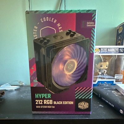 Cooler Master Hyper 212 RGB Black Edition 120mm CPU Cooler 4-Pin 2000RPM