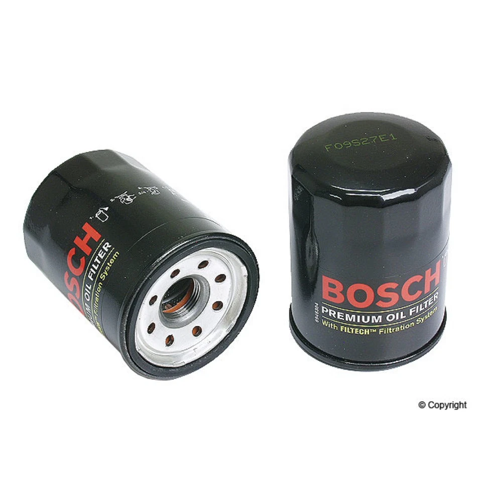 Filtros de aceite Bosch 3323 cupé sedán para Acura Integra Honda Accord Civic MDX CR-V Foto 2 de 2