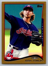 2014 Topps Update Gold  Josh Tomlin US-164 0023/2014