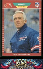 1989 Pro Set Buffalo Bills Marv Levy #34