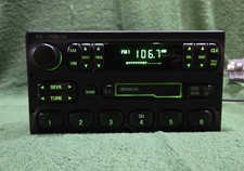 1998-2001 Ford Ranger Oem Amfm Cassette Radio Double Din Tested