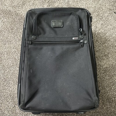 TUMI Alpha Ballistic Expandable Black 21'' Carry On Wheeled Luggage Style 22020DH