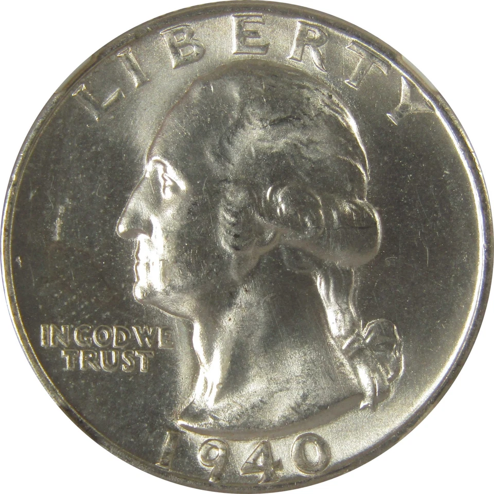 1940 D Washington Quarter MS 64 NGC Original Bag Fragment SKU:I22600 - Image 3 of 4