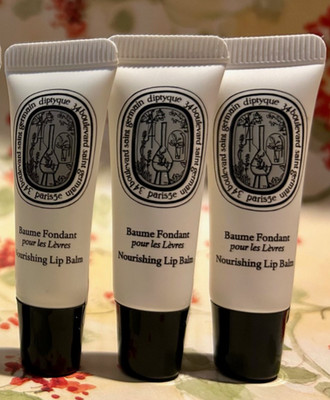 3 DIPTYQUE BAUME FONDANT NOURISHING LIP BALM 0.17oz / 5ml EA SEALED