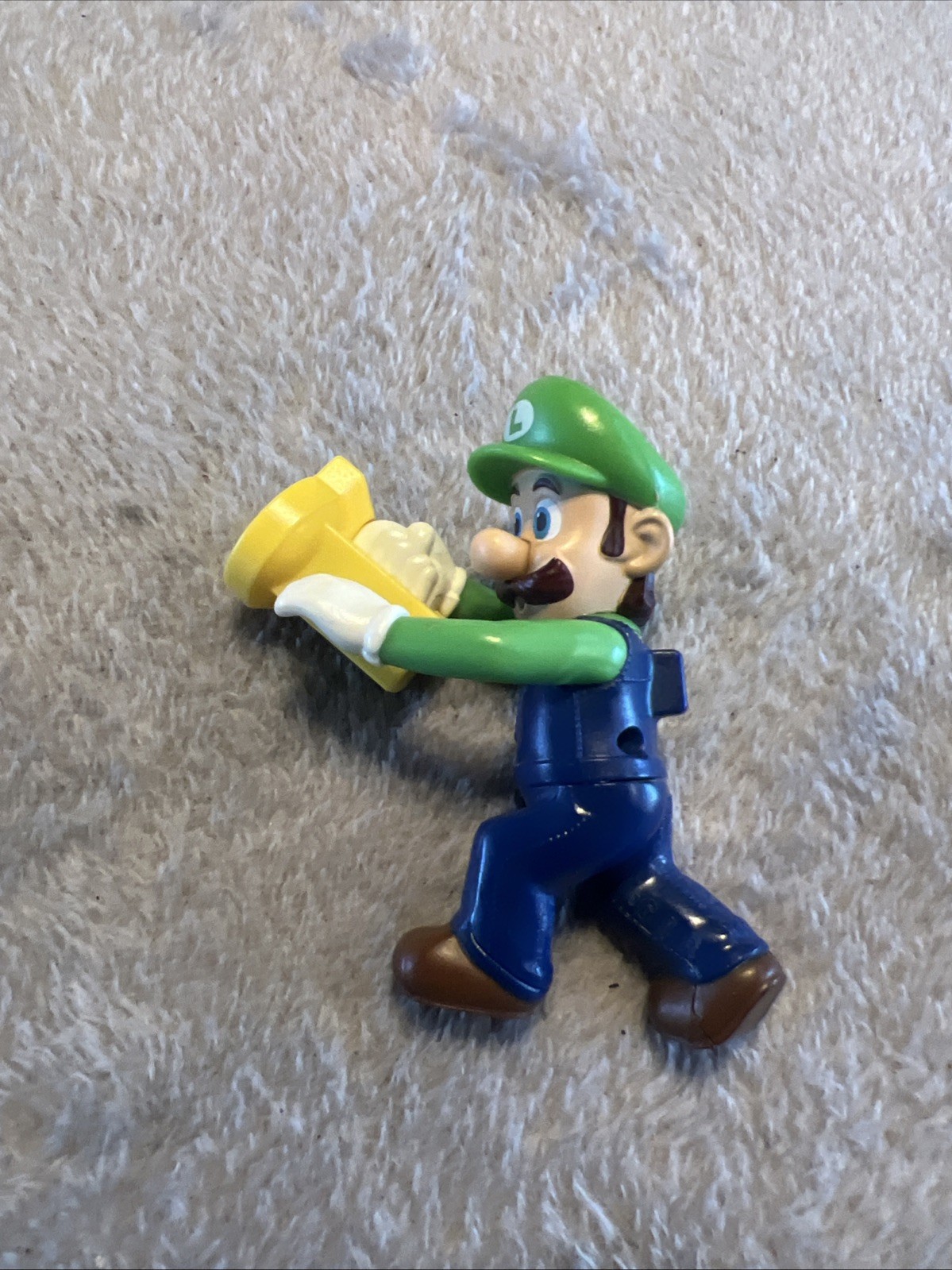 Luigi Super Mario Bros. McDonald's Happy set Figure From Japan F/S