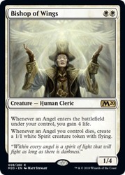 Bishop of Wings - Core Set 2020 (M20) #8 Rare MTG