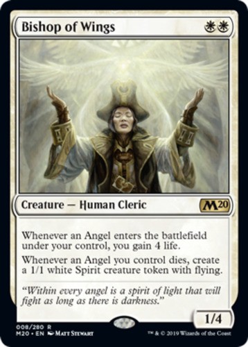 Bishop of Wings - Core Set 2020 (M20) #8 Rare MTG