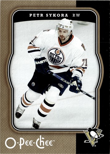 2007 O-Pee-Chee Petr Sykora #388 card