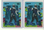 2 2026 Bo Jackson Battle Arena Bandelero 80’s Rad Battlefoil STEEL #RAD-630 LOT