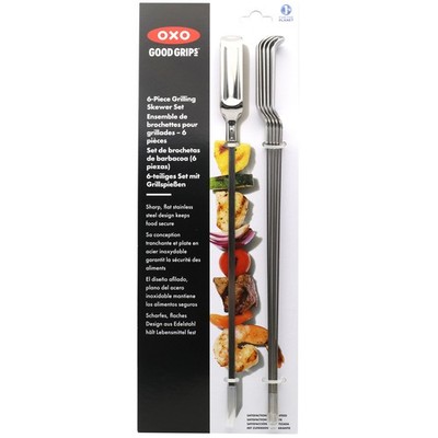 OXO Good Grips BBQ Spieß Set Outdoor Grillutensilien & Küchenzubehör
