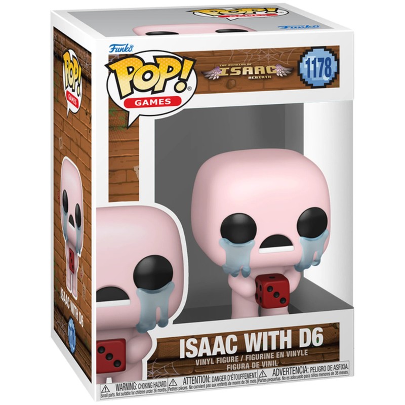 The Binding of Isaac: Rebirth - Isaac with D6 #1178 - Funko Pop! Vinyl Games