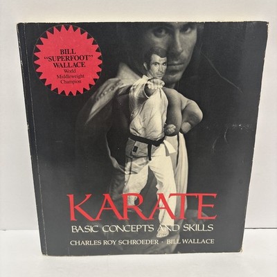 Karate Basic Concepts Bill Wallace 1976 Martial Arts Instruction Book Vintage