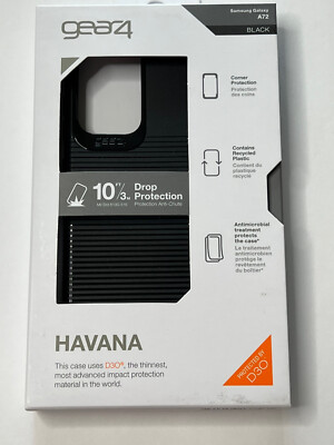 Gear4 HAVANA Case for Samsung Galaxy A72 - Black